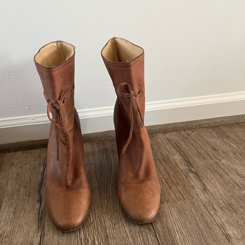 KORS Michael Kors Cognac mid calf Boots